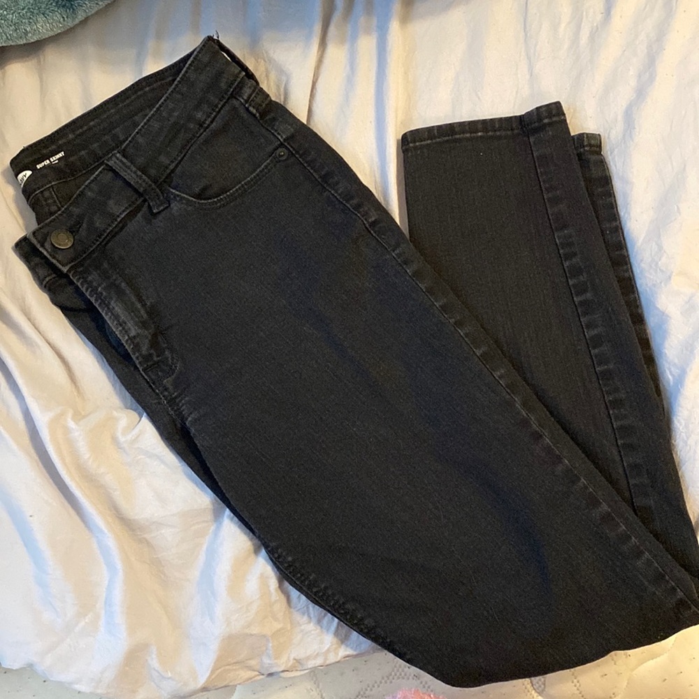Old navy super skinny size 8 jeans